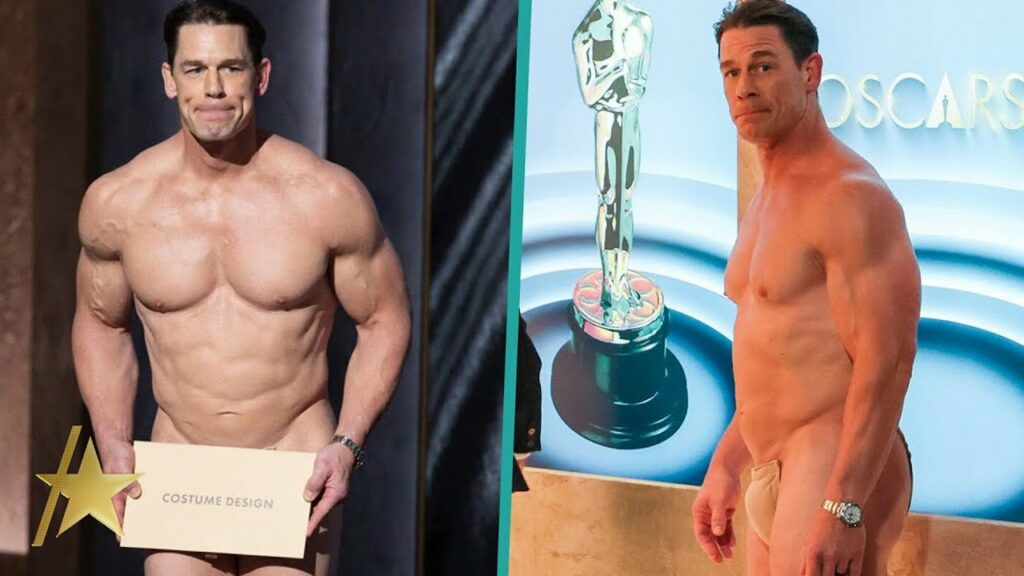 john cena naked at the oscars st John Cena naked at the Oscars stage