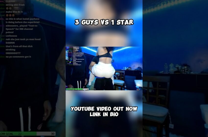  Onylyfans star vs 3 guys video