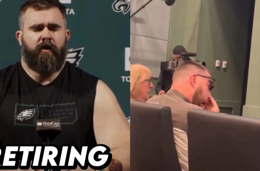  Watch kelce retirement video