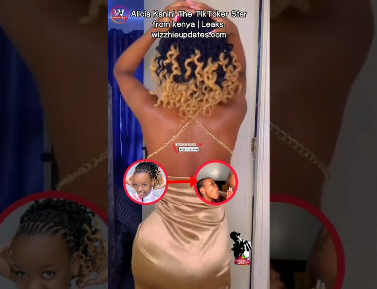 alicia kanini leaked clip video