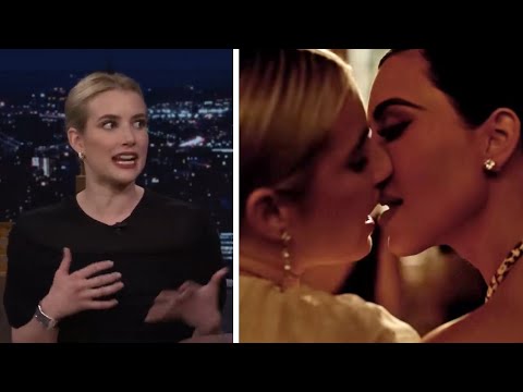  emma roberts kiss viral video