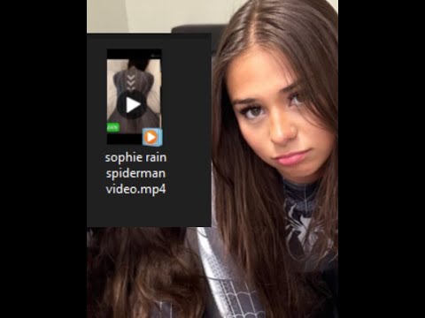  Sophie rain spiderman video original video