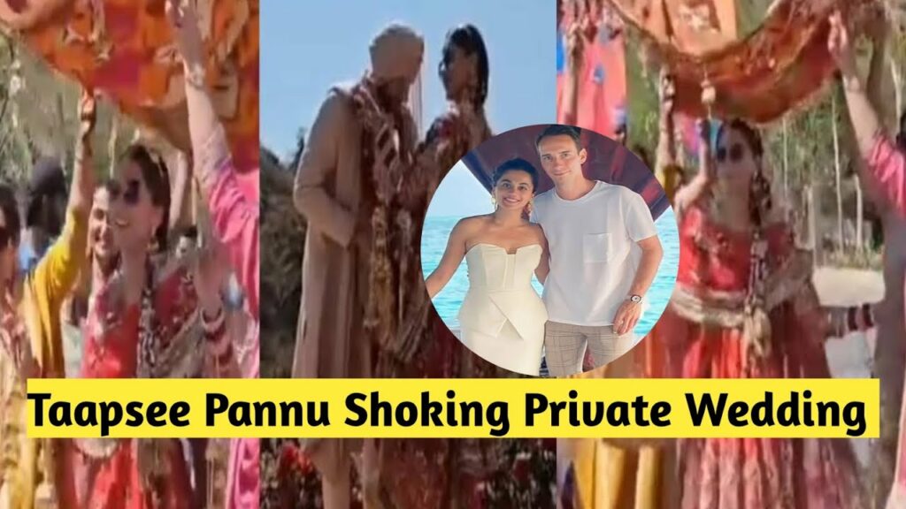 taapsee pannu shoking private we Taapsee Pannu Shoking Private Wedding leaked viral video