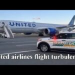 united airlines flight turbulenc