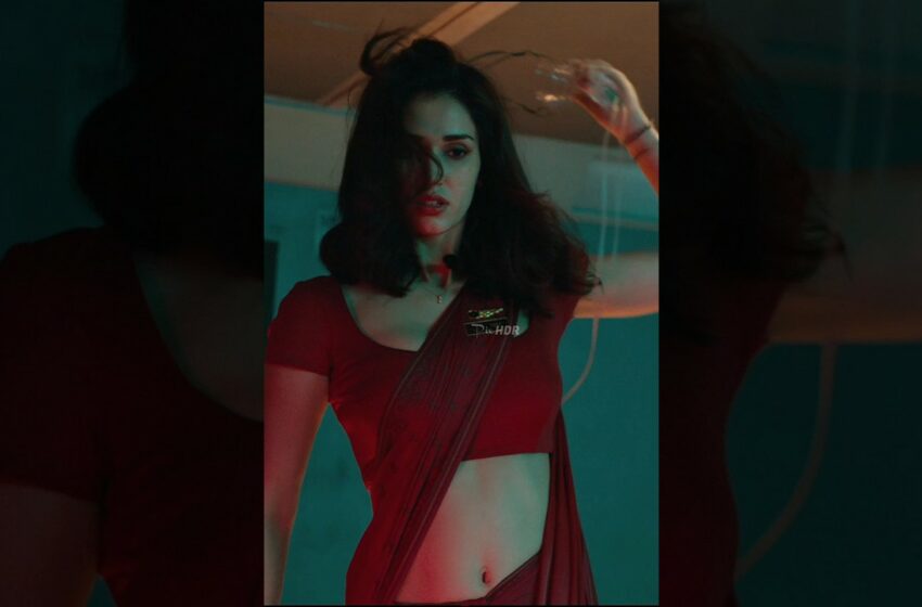  Video : Disha patani hot in Red saree