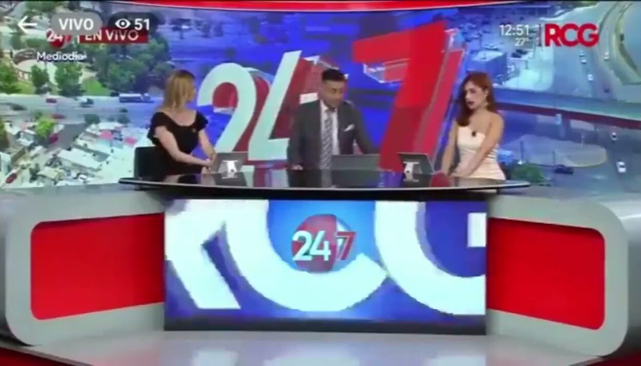 video mexican news shows testicl