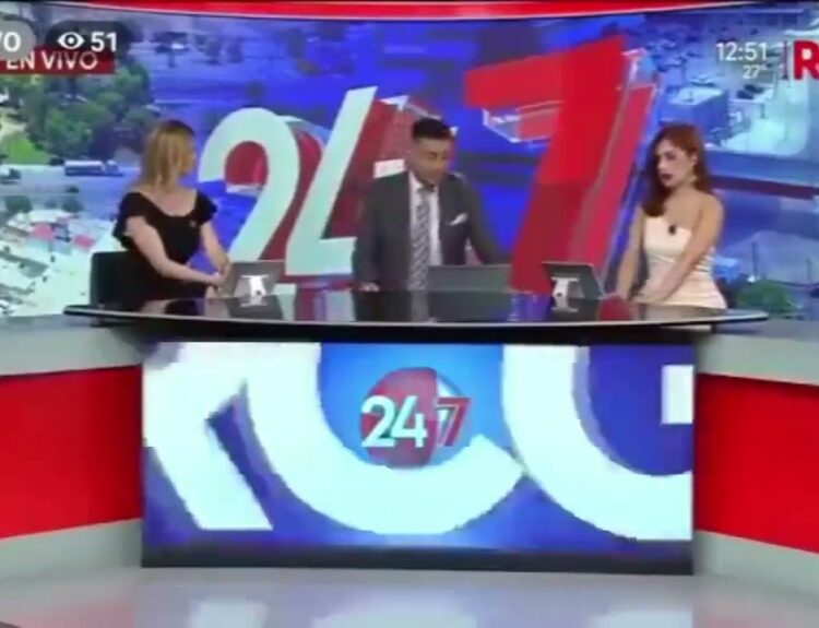 video mexican news shows testicl