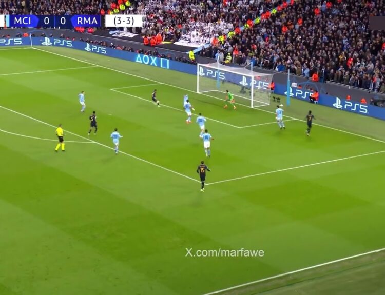 video rodrygo goal vs manchester