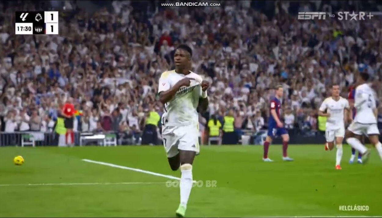 video vinicius junior goal for r