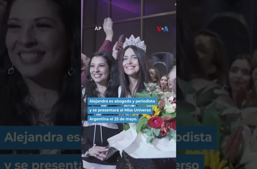  Alejandra Marisa Rodríguez, de 60 años, rompió estereotipos al coronarse Miss Universo por la provin
