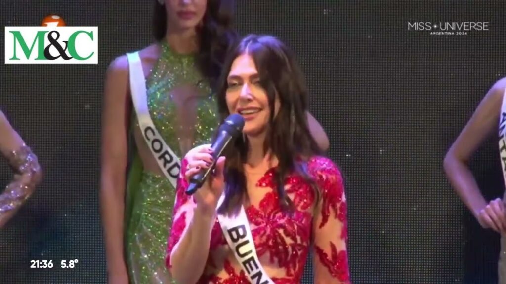 alejandra rodriguez miss argenti Así fue la Coronación de la periodista platense Alejandra Rodríguez