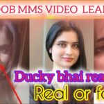 aroob ducky bhai wife mms video