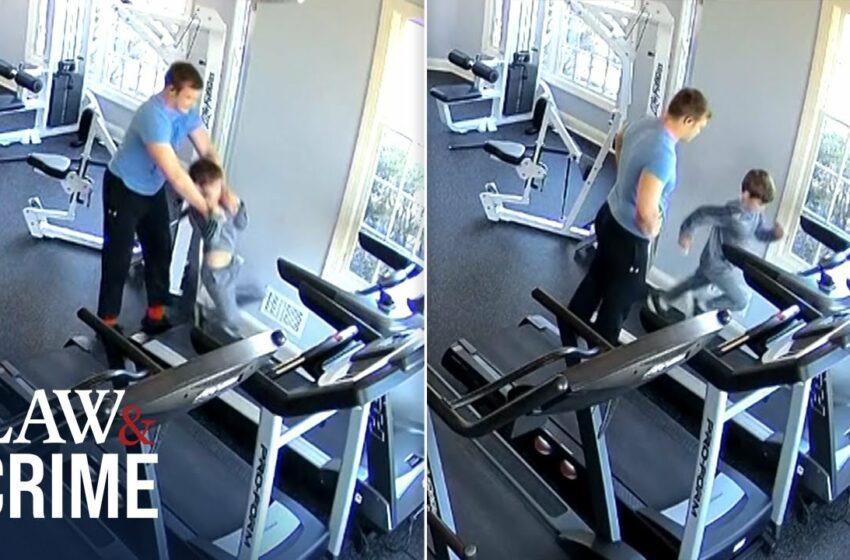  corey micciolo forcing son to run on treadmill video