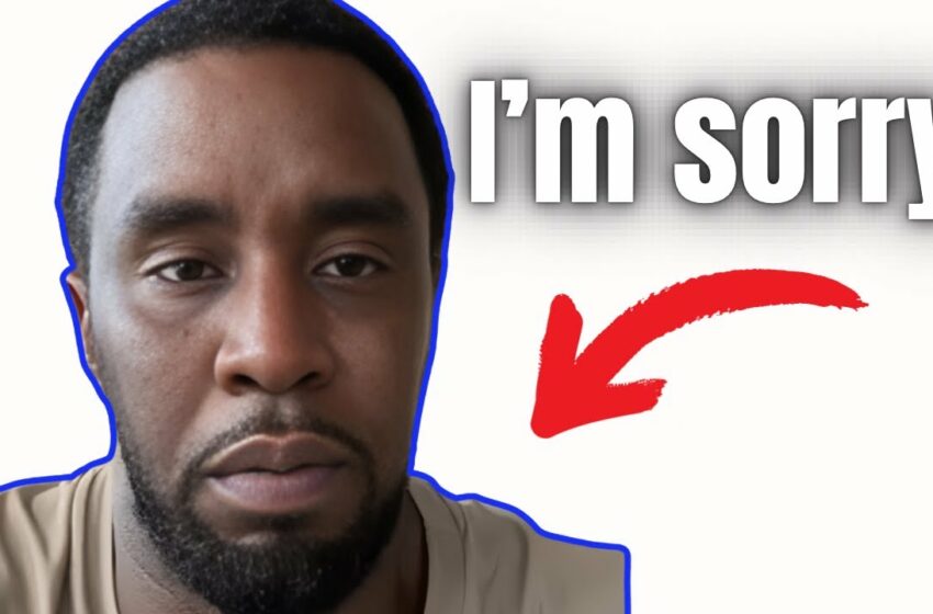  Diddy issues apology video
