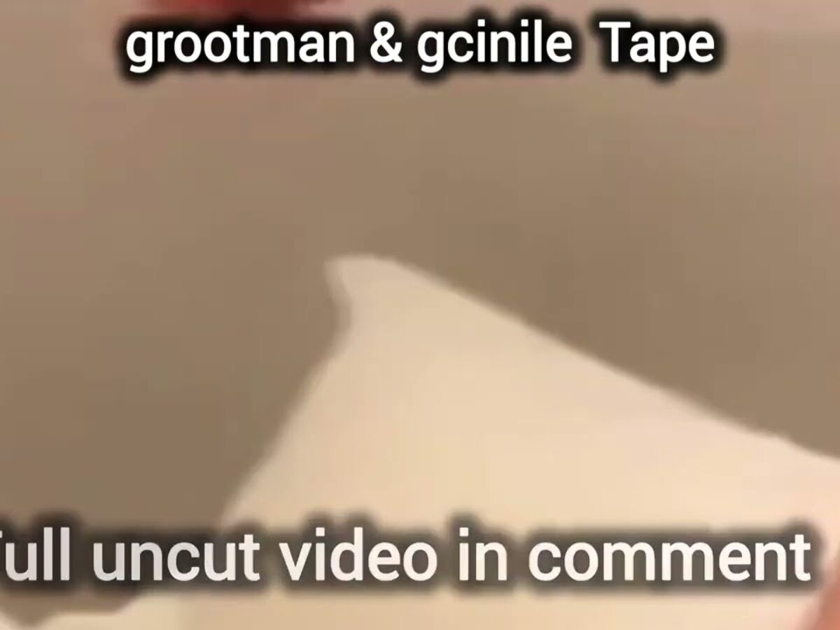 Full video of grootman and gcinile tape