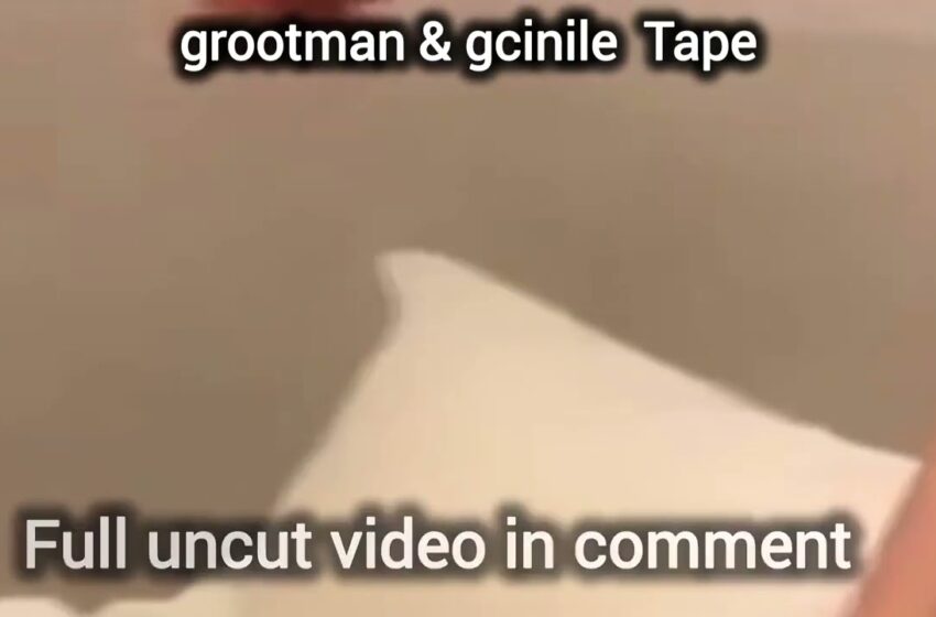  Full video of grootman and gcinile tape