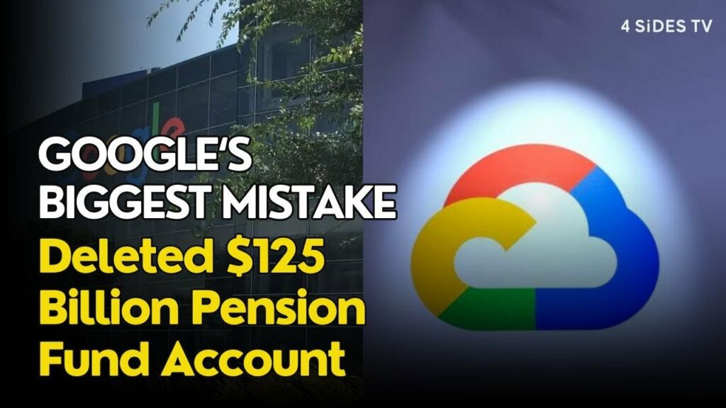 google cloud accidentally delete Google Cloud Accidentally Deleted With $125 Billion Pension Funds