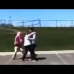 pink hoodie hijab fight twitter