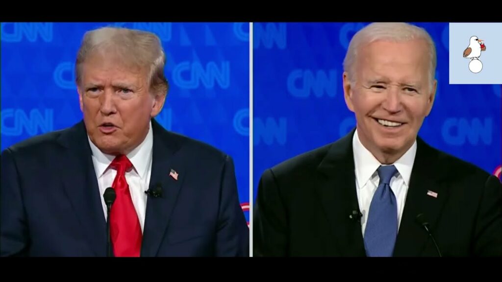 biden and trump debate over isra