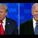 biden and trump debate over isra