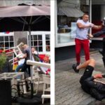 england vs serbia fans clash in