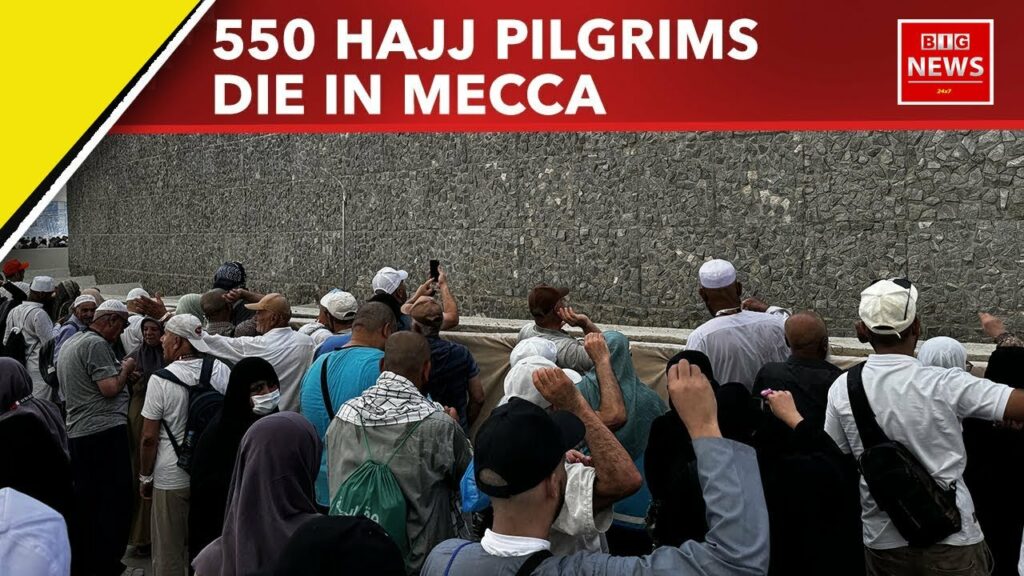 hajj 2024 over 550 pilgrims die