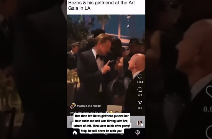  Jeff Bezos fiancée Lauren Sánchez reaction to meeting Leonardo DiCaprio went viral for how awkward it is