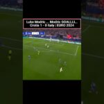 Luca Modric Goal with Croatia vs Italy 3 luca modric goal with croatia vs