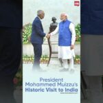 maldives president mohamed muizz