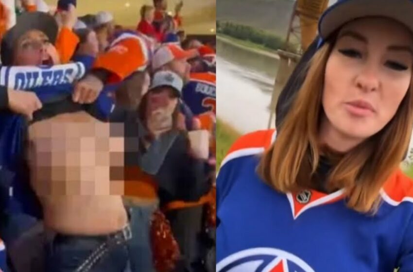  oilers fan flash