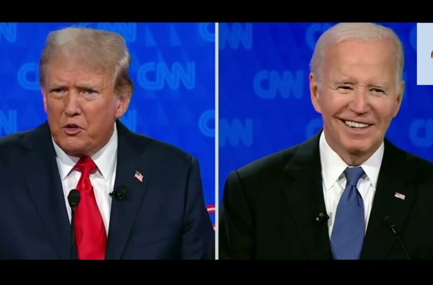  Trump vs Biden Highlight 2024 full video