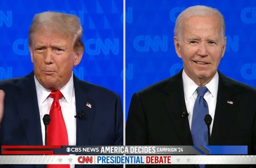  Trump vs Biden 2024 first debate