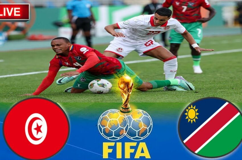  Tunisie vs Namibie en DIRECT