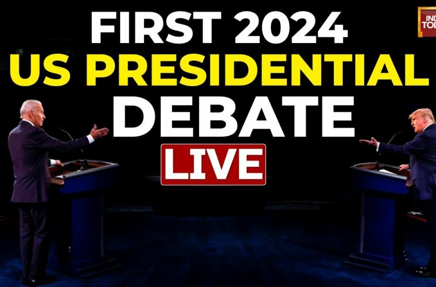  US Presidential debate 2024 full video