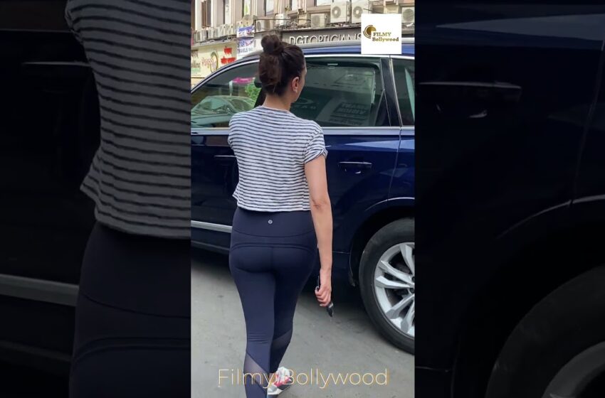  Video : Aditi Rao Hydari Gym Look in Bandra Revealed