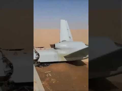 Video leaked American MQ-9 Reaper attack drone shot down by the Houthis