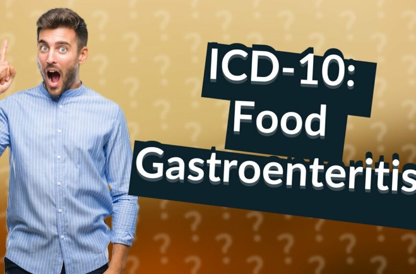  viral gastroenteritis icd 10