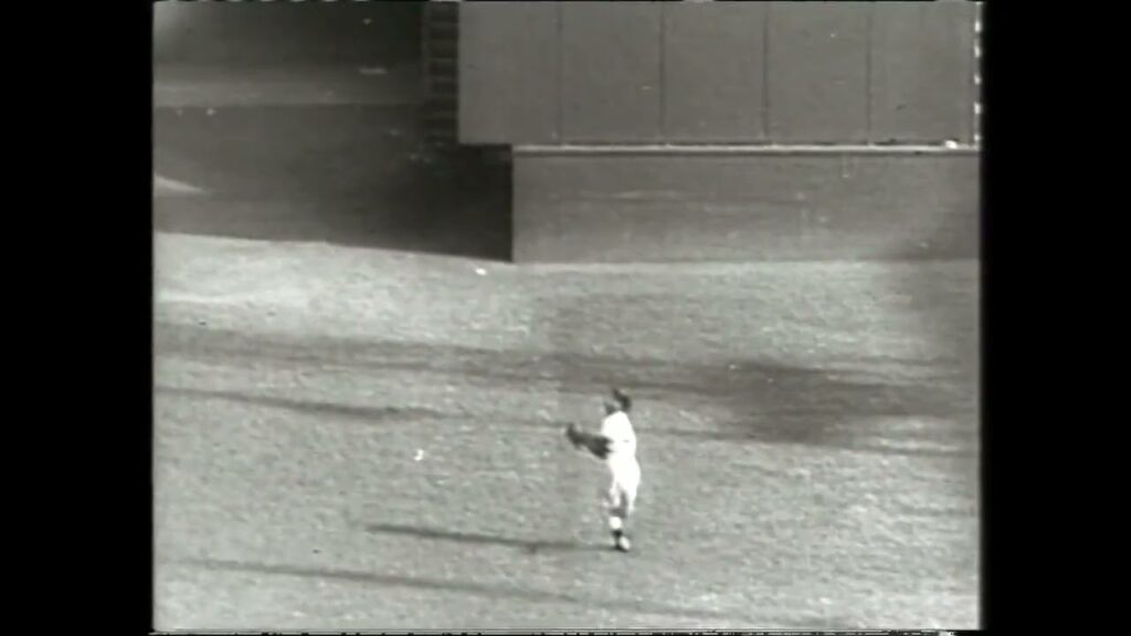 willie mays catch video