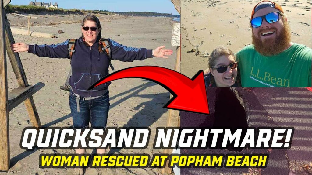 woman swallowed by quicksand bea