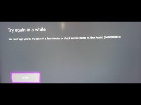 0x87dd0033 xbox one error reddit