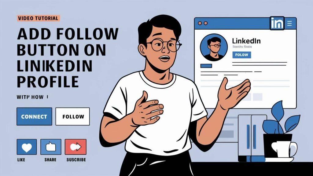 How to change your LinkedIn button from Connect to Follow