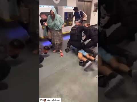  manchester airport police brutality