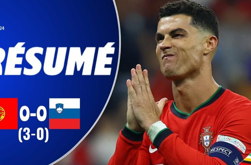  Portugal vs Slovénie | Résumé du match coupe d’Europe 2024