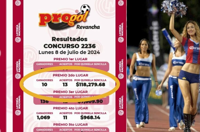  resultados progol 2236 quiniela ganadora