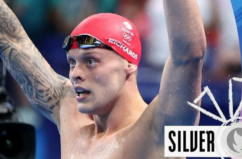  Video : Matt Richards Wins Silver in Men’s 200M Freestyle Final.