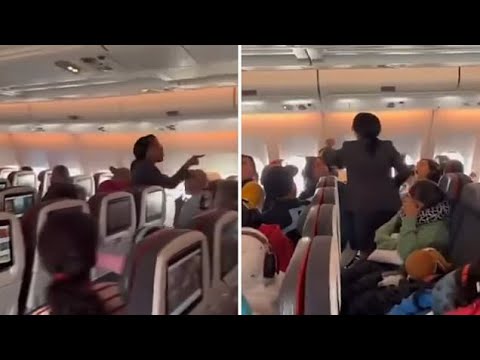  Video : Air Canada flight canceled after flight attendant goes berserk when passenger asks for blanket