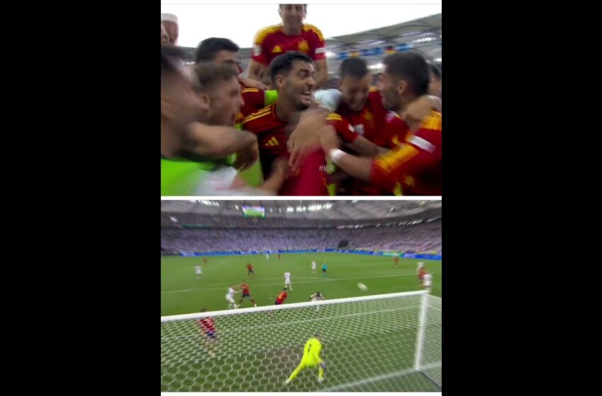  Magnifique but de MERINO pour Espagne vs Allemagne(2-1)