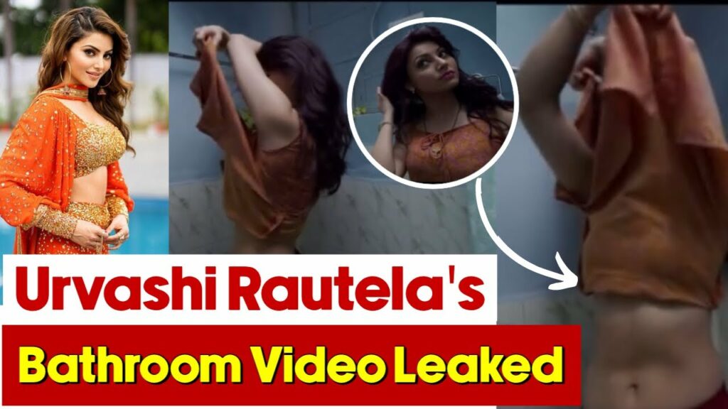 watch urvashi rautela bathroom v