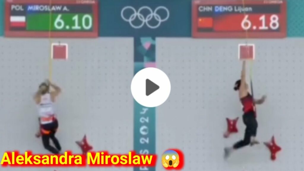 aleksandra miroslaw win gold med