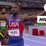 athletics olympic 2024 mens 100m